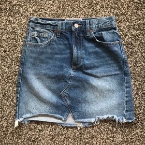 Lucky Brand Old Favorite Denim Mini Skirt sz 25/0